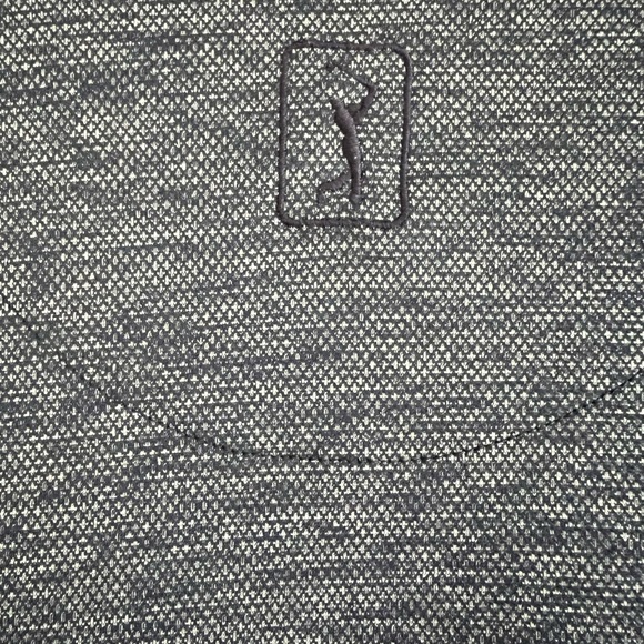 Men’s PGA Tour Blue long Sleeve Polo Shirt Sz: XL MSRP: $70 - Picture 6 of 8